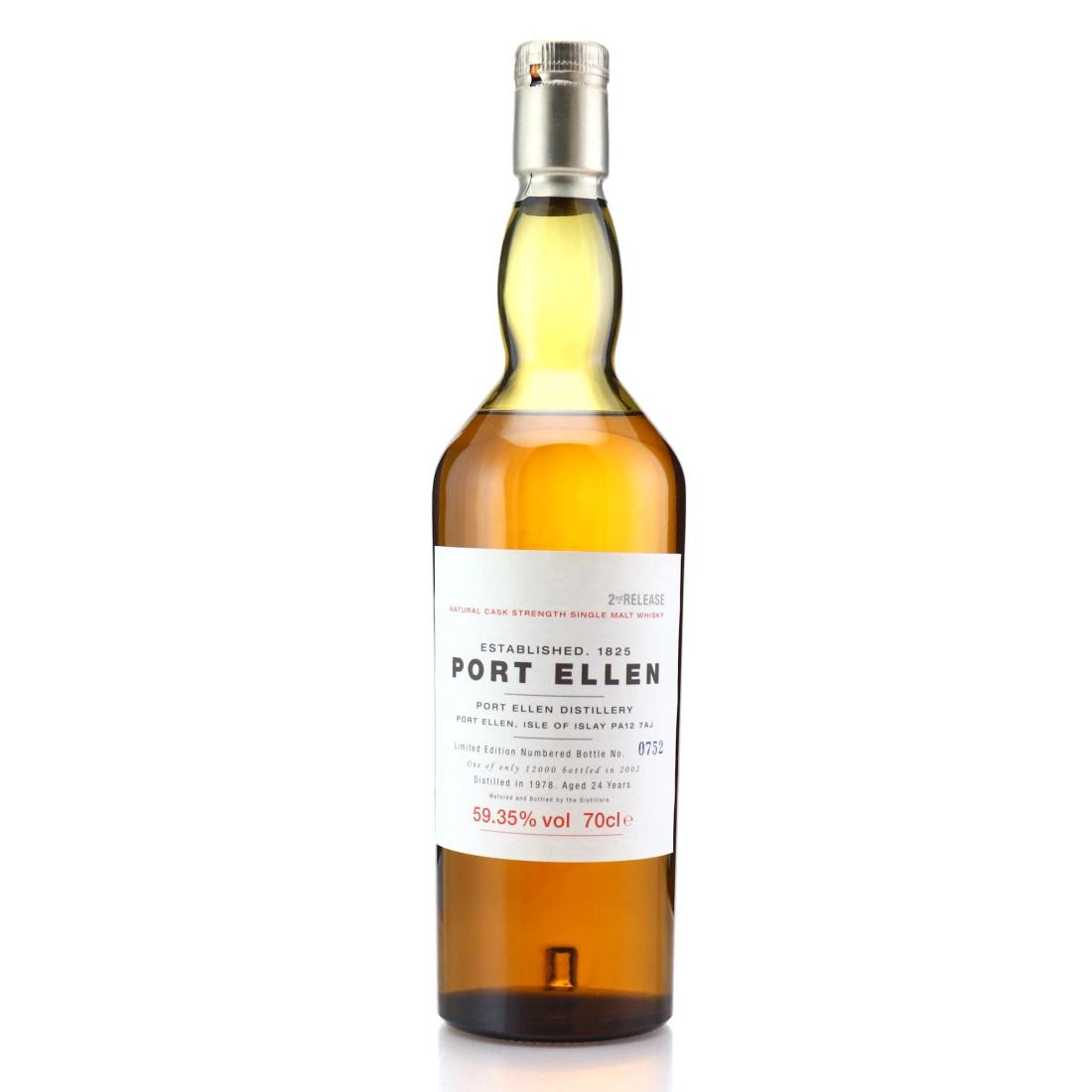 Port Ellen 1978 Natural Cask Strength 24 Year Old 2nd Release