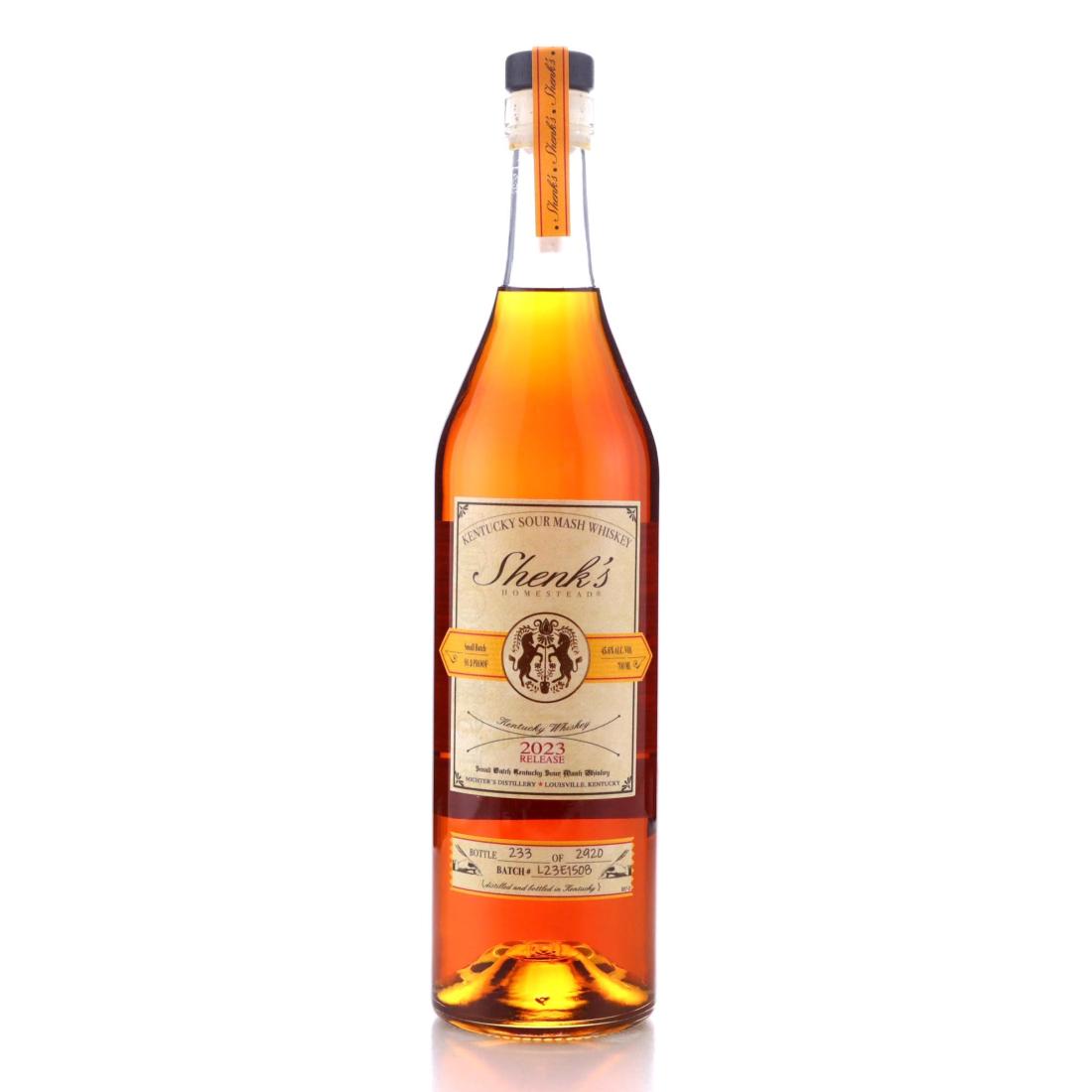 Shenks Homestead Kentucky Sour Mash Whiskey Batch L23E1508