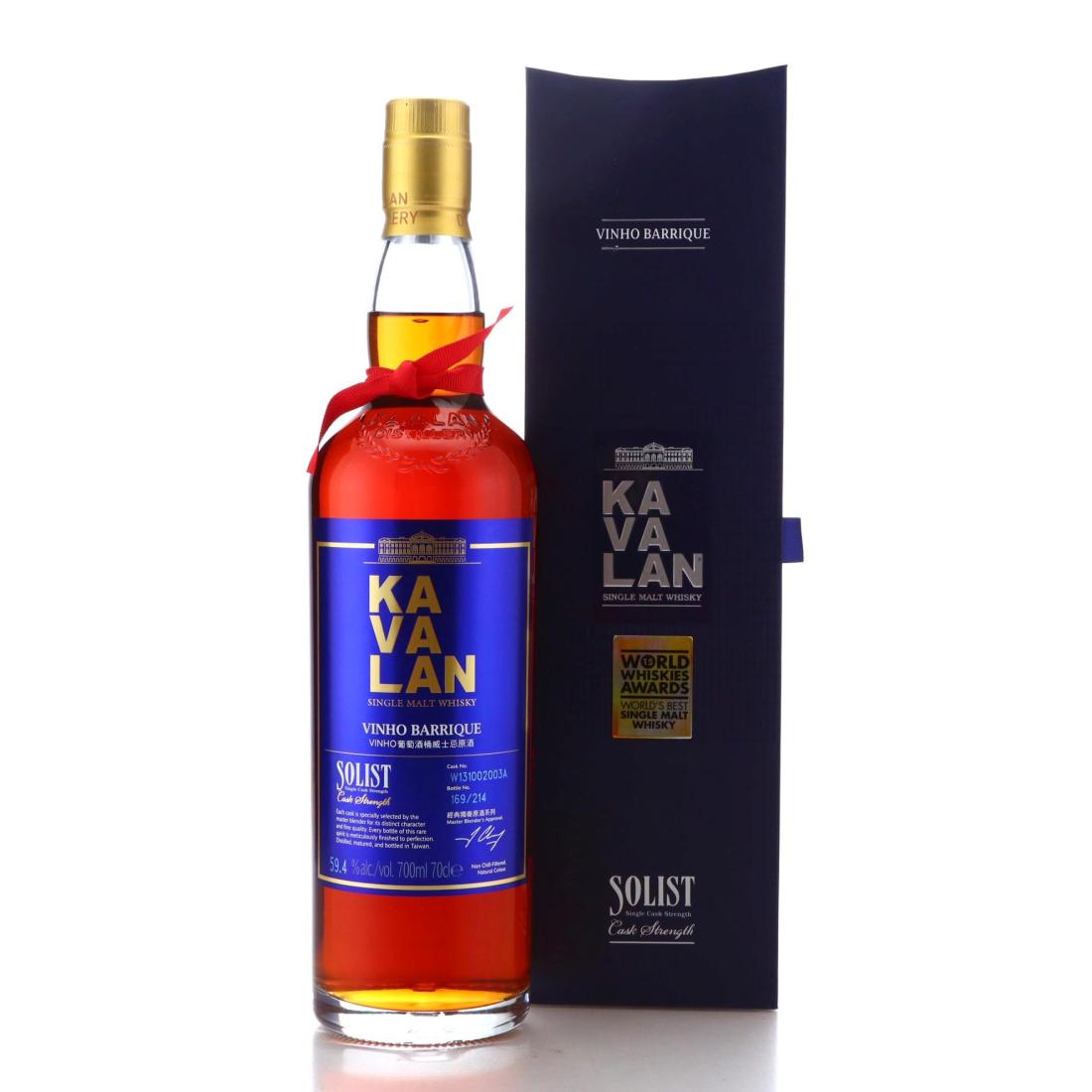 Kavalan 2016 Solist Vinho Barrique