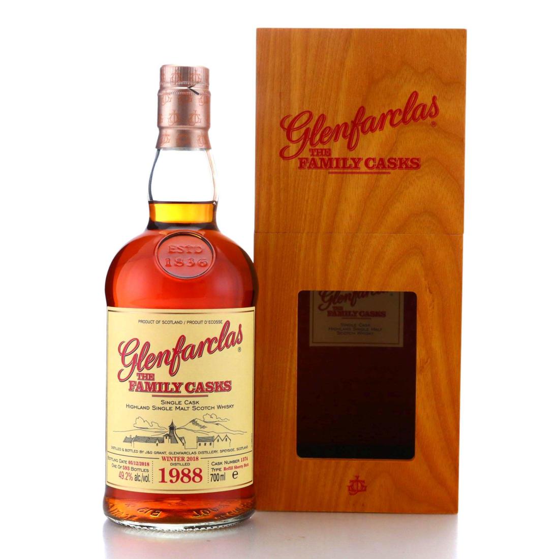 Glenfarclas 1988 The Family Casks Winter 2018