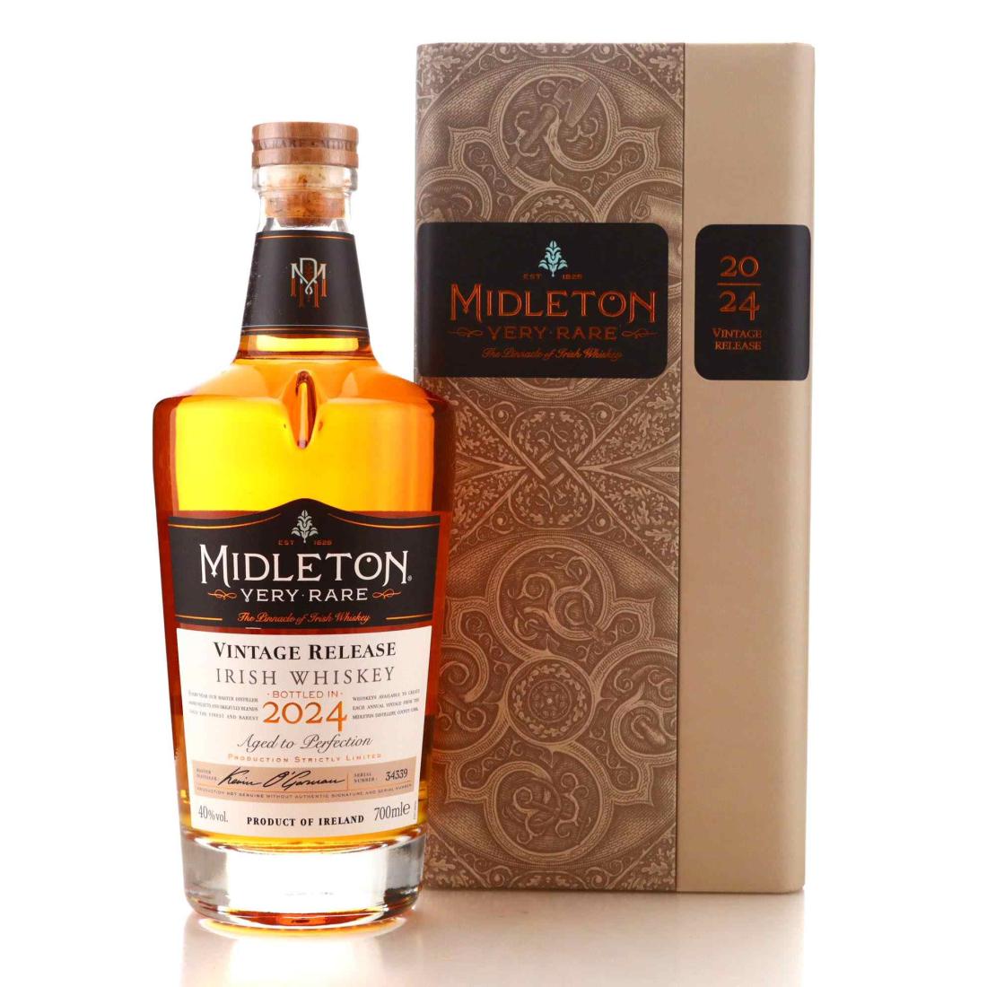 Midleton Very Rare Vintage Release 2024 Irish Whiskey