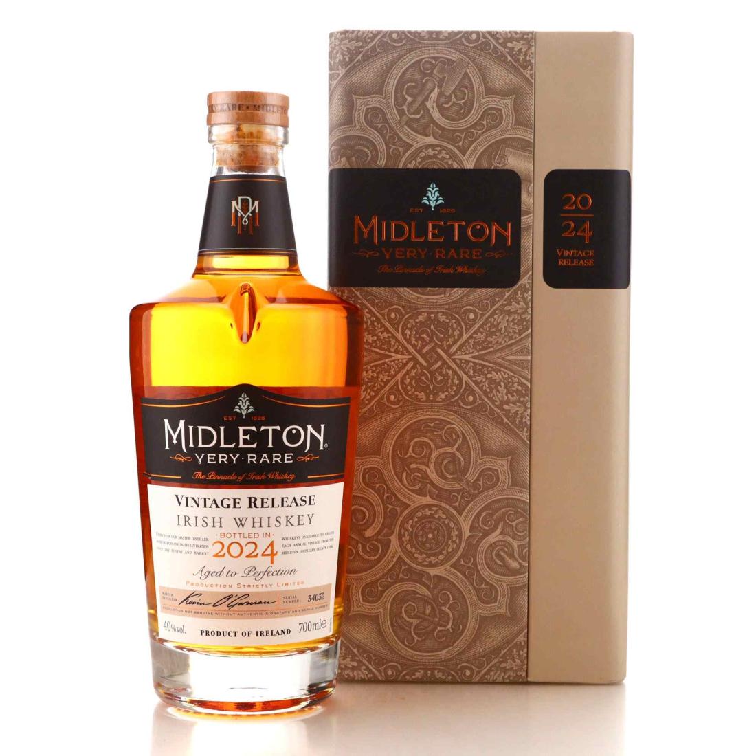 Midleton Very Rare Vintage Release 2024 Irish Whiskey