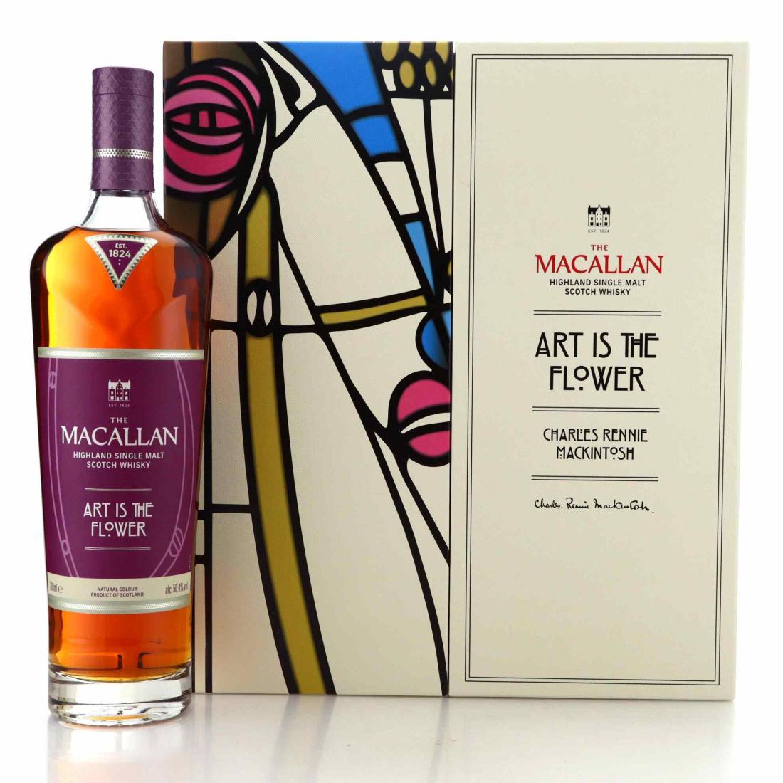Macallan Art is the Flower Charles Rennie Mackintosh