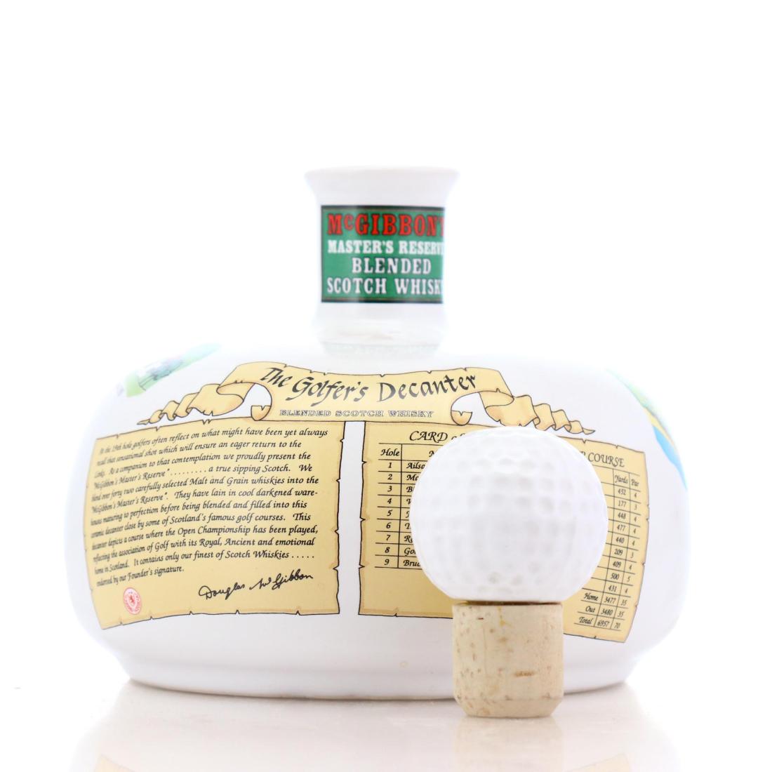 McGibbons Masters Reserve Golfers Decanter