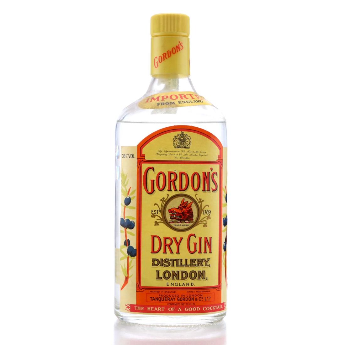 Gordons Dry Gin 1990s