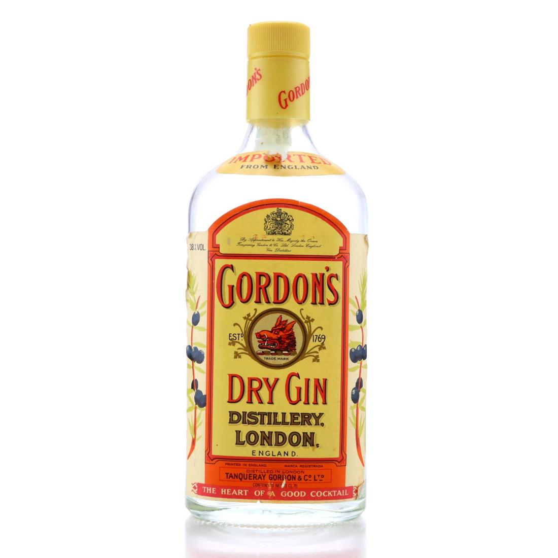 Gordons Dry Gin 1990s