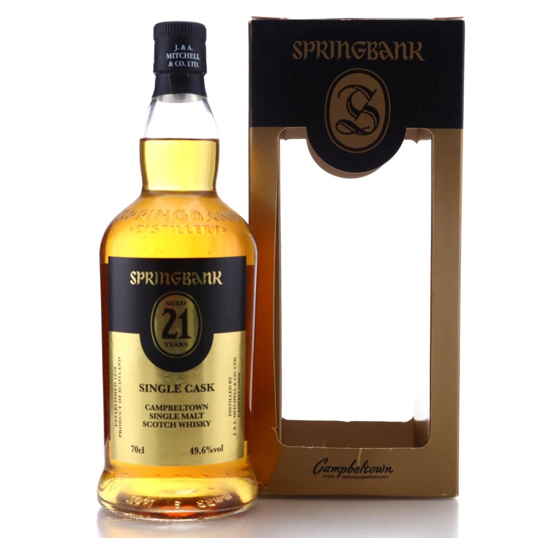 Springbank Single Cask 21 Year Old