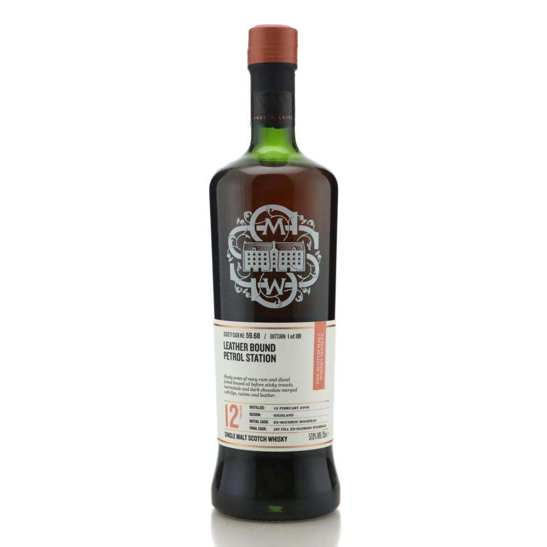 Teaninich 2009 SMWS 12 Year Old 5968 Leather Bound Petrol Station