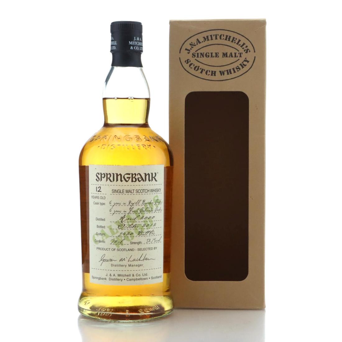 Springbank 2000 Calvados Wood 12 Year Old