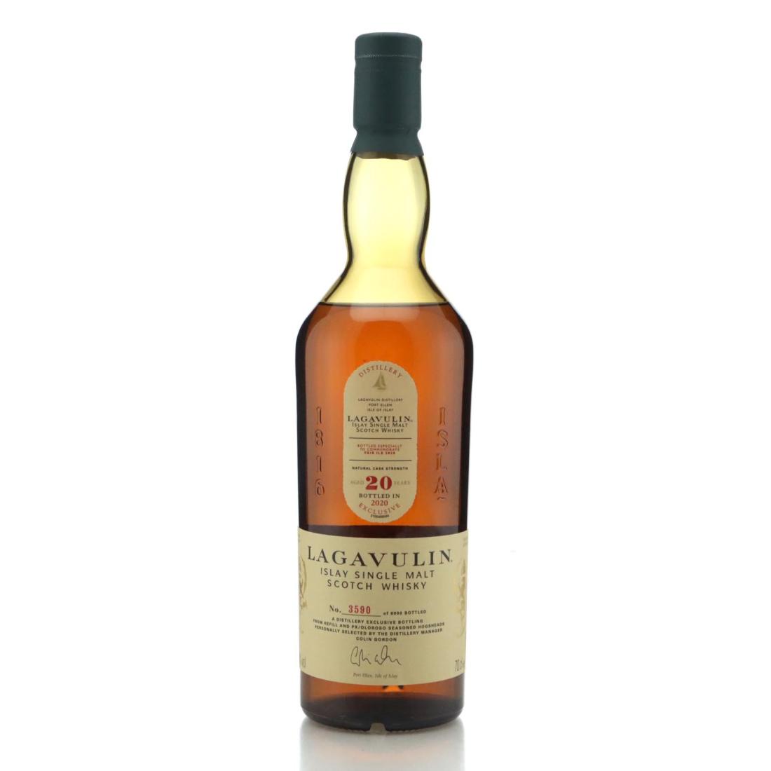 Lagavulin 20 Year Old Natural Cask Strength