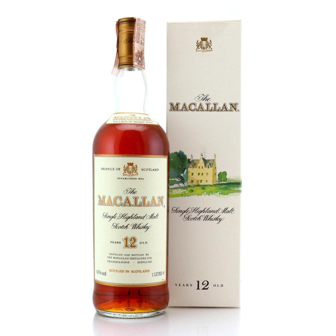 Macallan 12 Year Old Litre