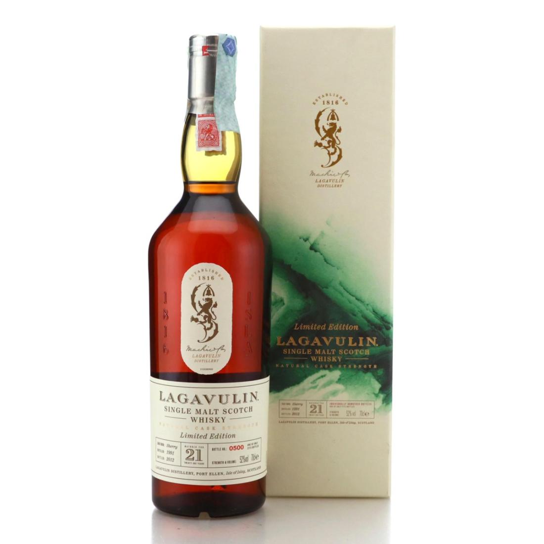 Lagavulin 1991 Natural Cask Strength 21 Year Old