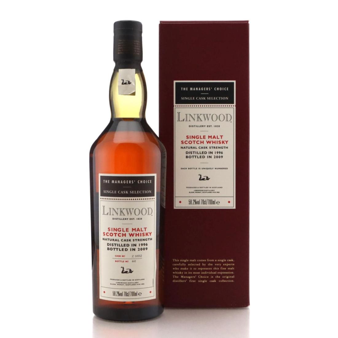 Linkwood 1996 Managers Choice
