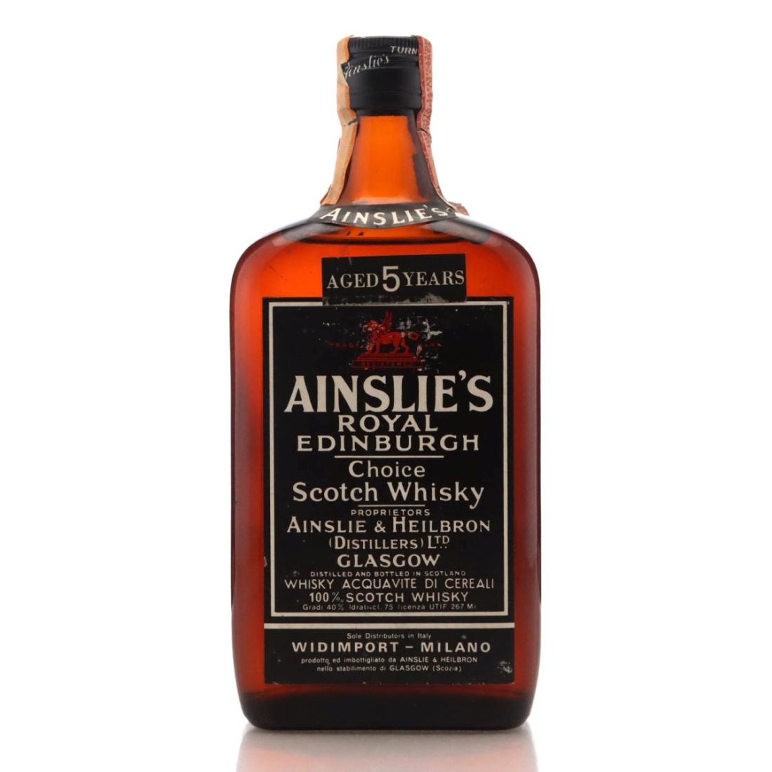 Ainslies Royal Edinburgh 5 Scotch Whisky