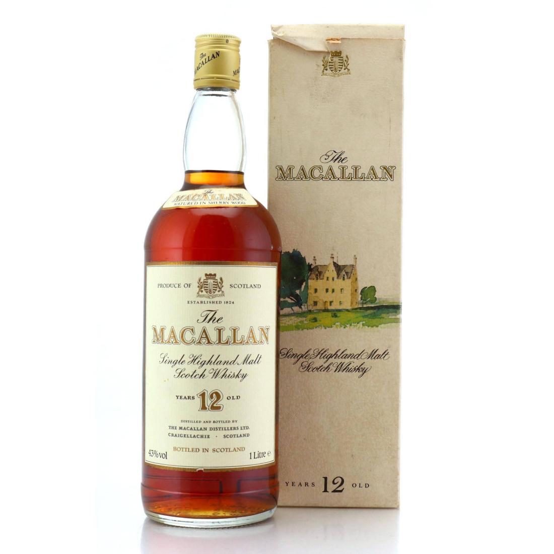 Macallan 12 Year Old Litre