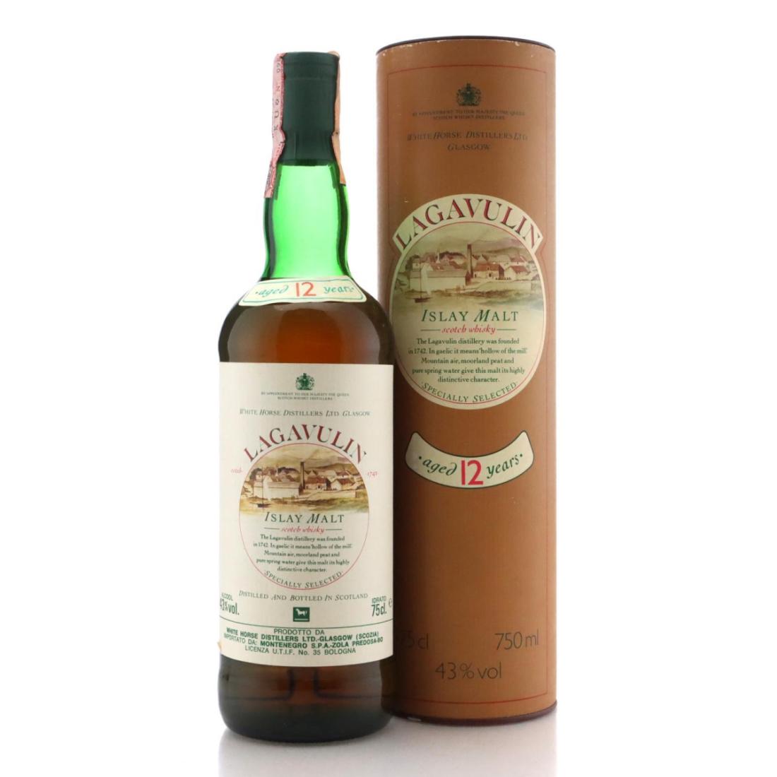Lagavulin 12 Year Old White Horse Distillers