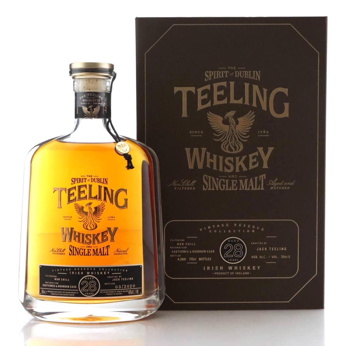 Teeling Whiskey Vintage Reserve Collection 28 Year Old