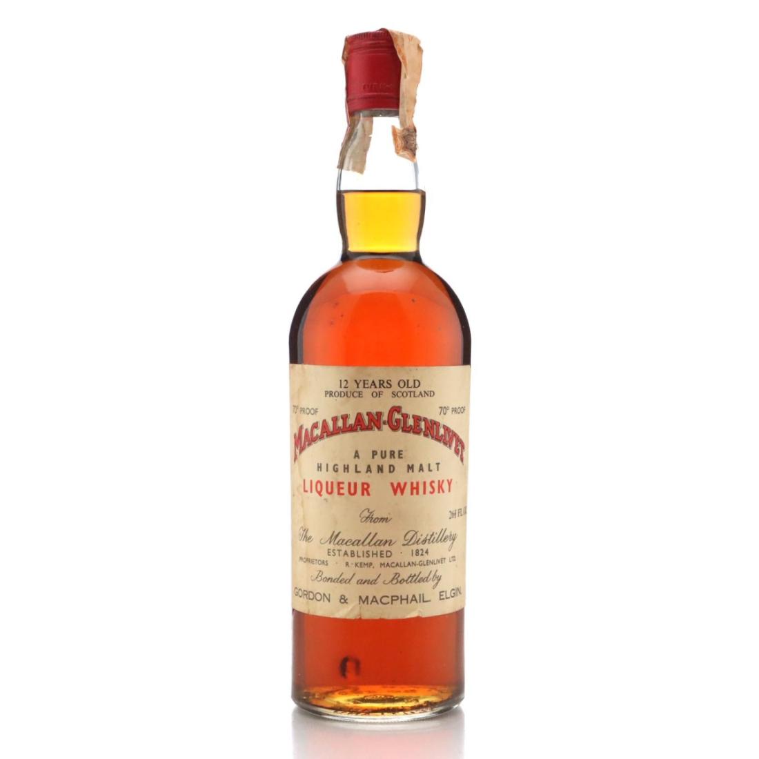 Macallan 12 Year Old 70 Proof