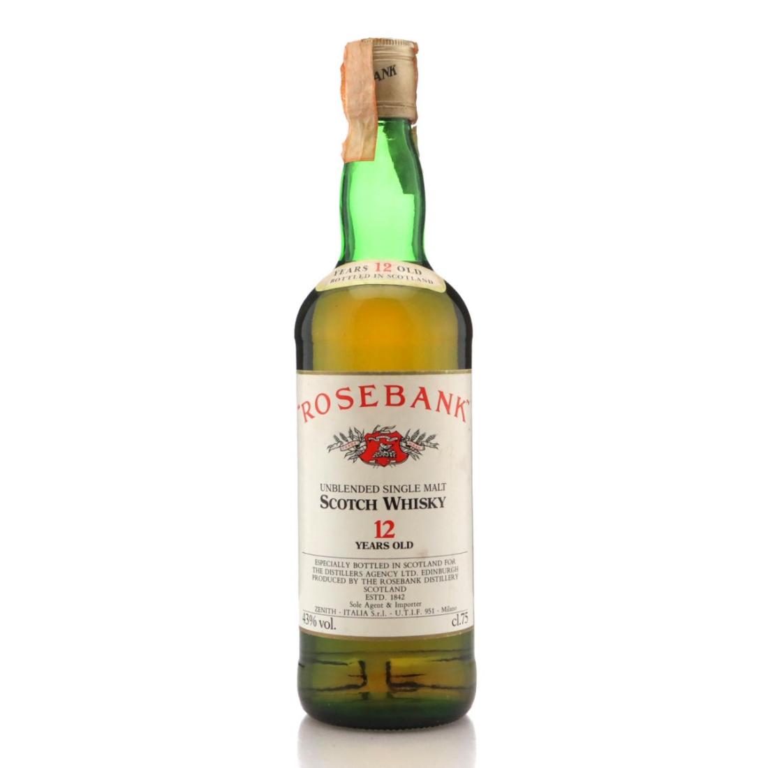 Rosebank 12 Year Old The Distillers Agency