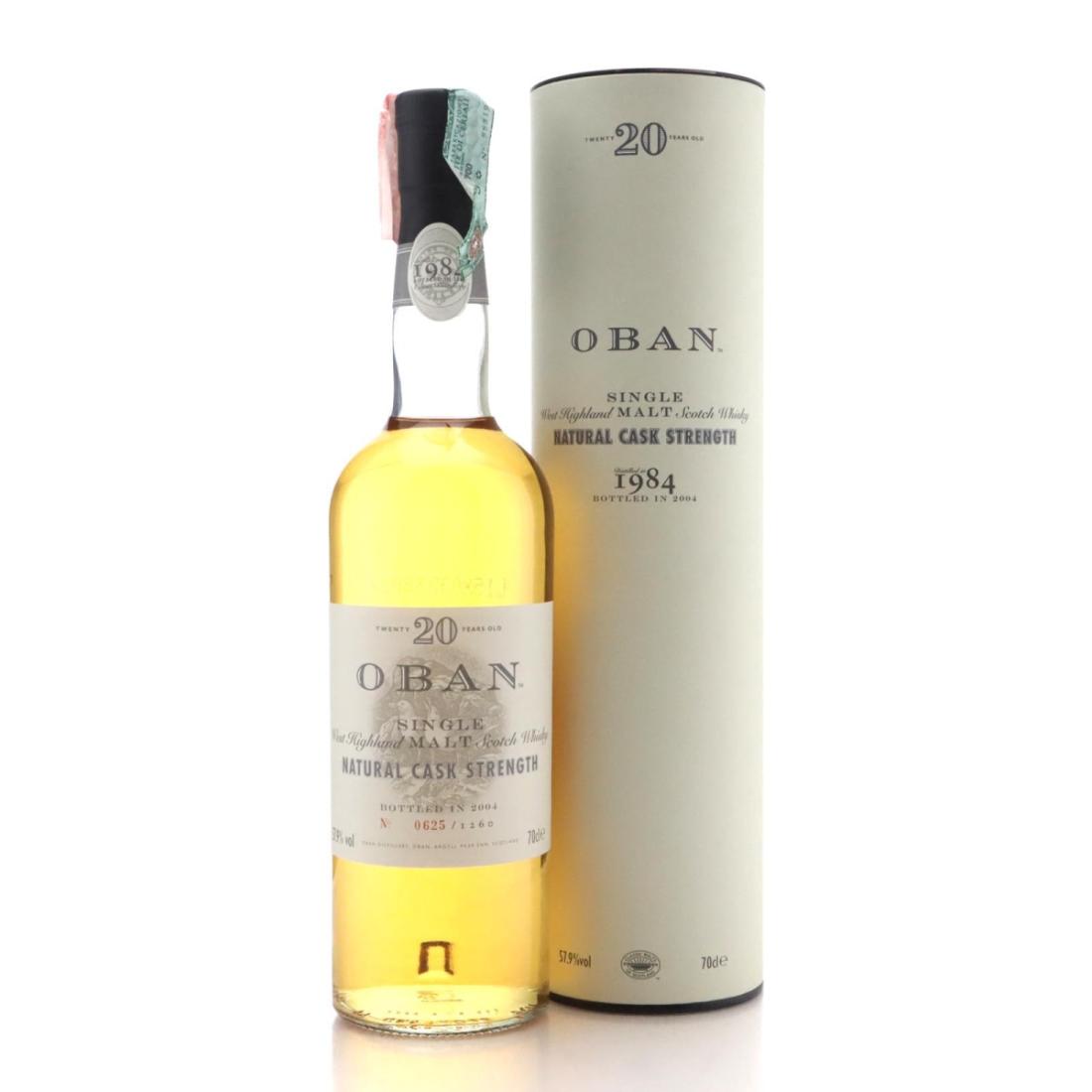 Oban 1984 Natural Cask Strength 20 Year Old