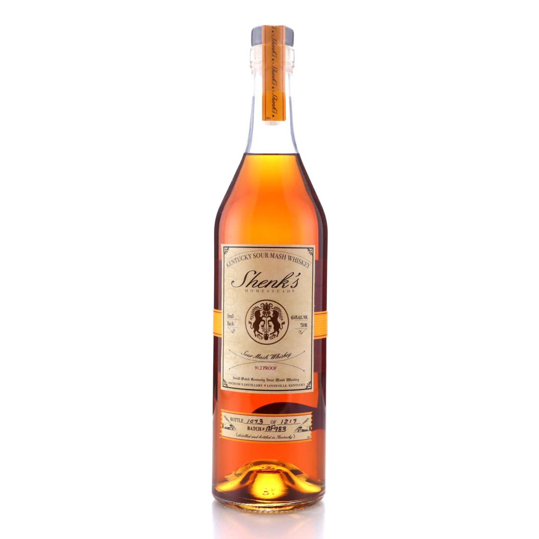 Shenks Homestead Kentucky Sour Mash Whiskey Batch 17F983