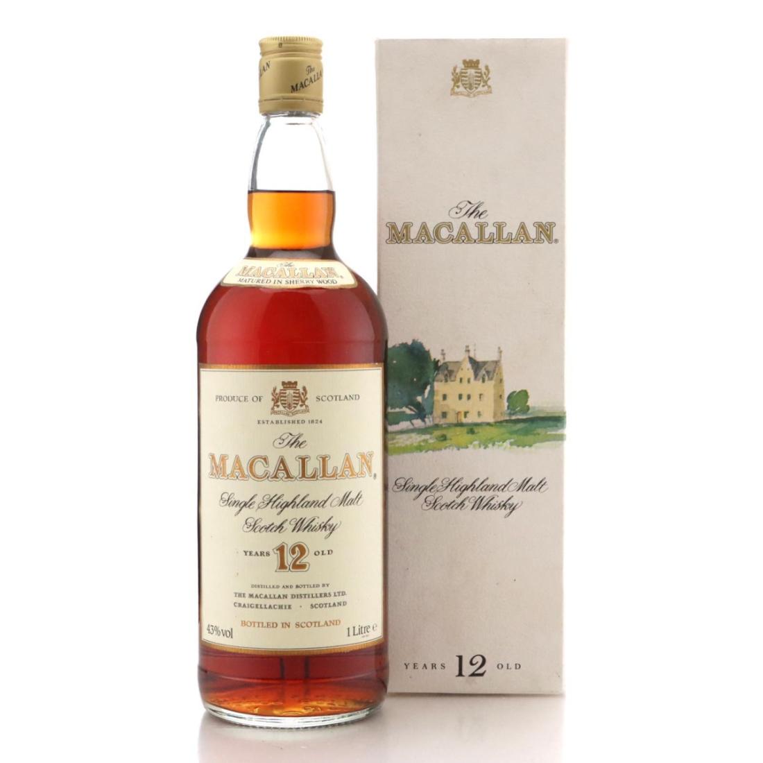 Macallan 12 Year Old Litre
