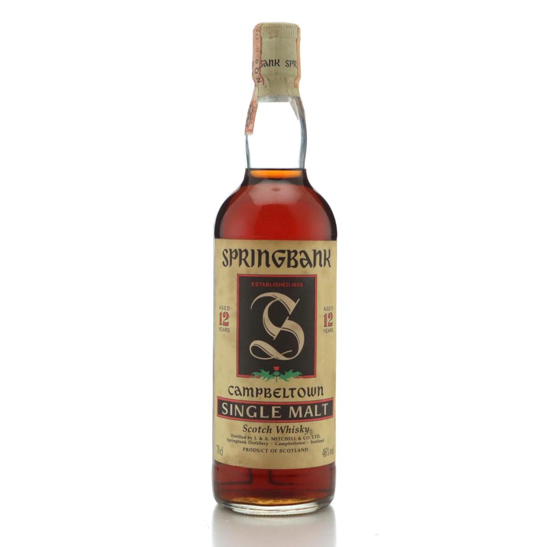 Springbank 12 Year Old Green Thistle