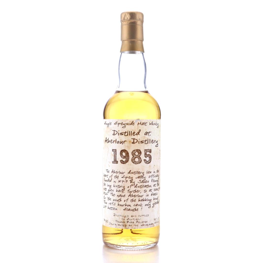 Aberlour 1985 Handwritten Labels