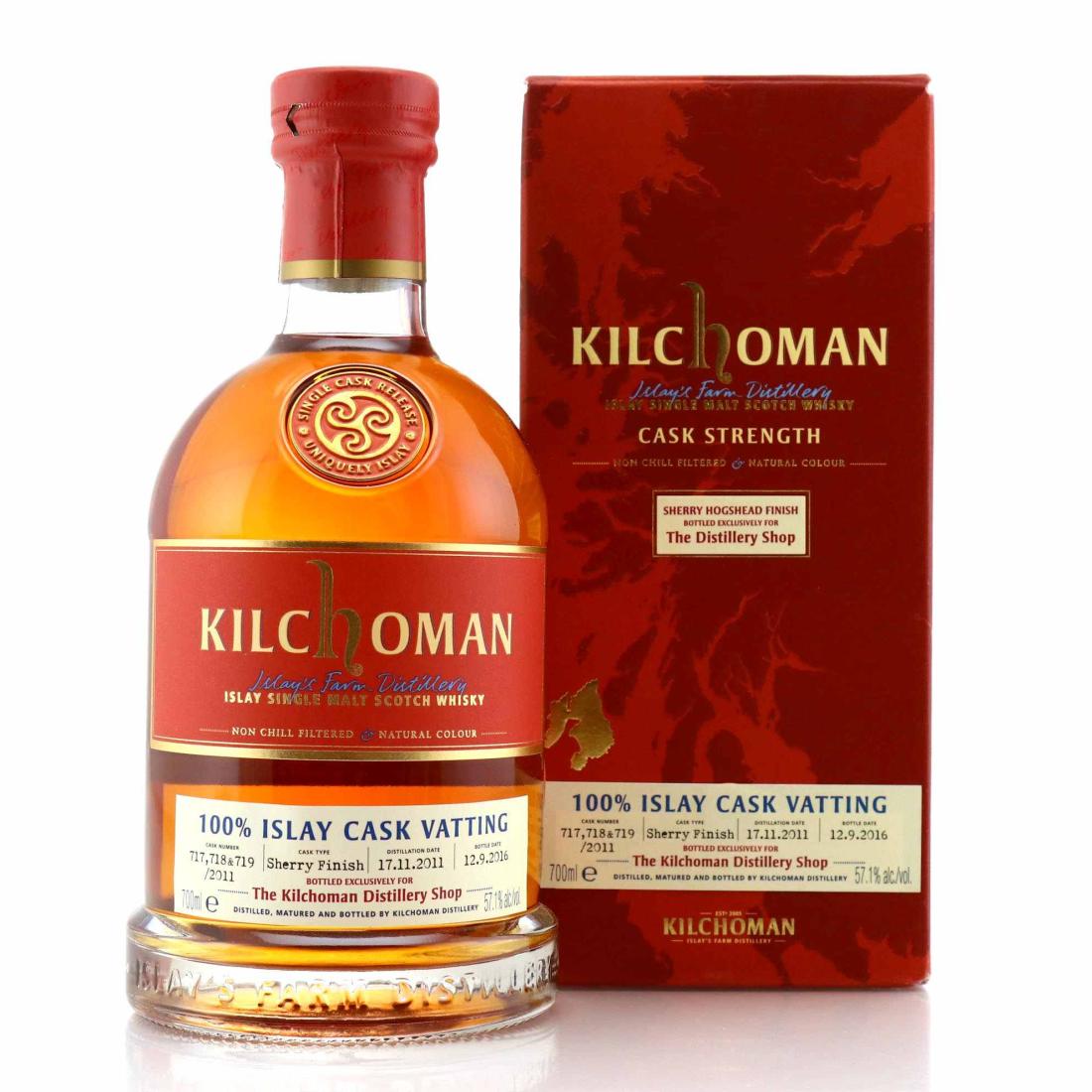 Kilchoman 2011 100 Islay Cask Vatting