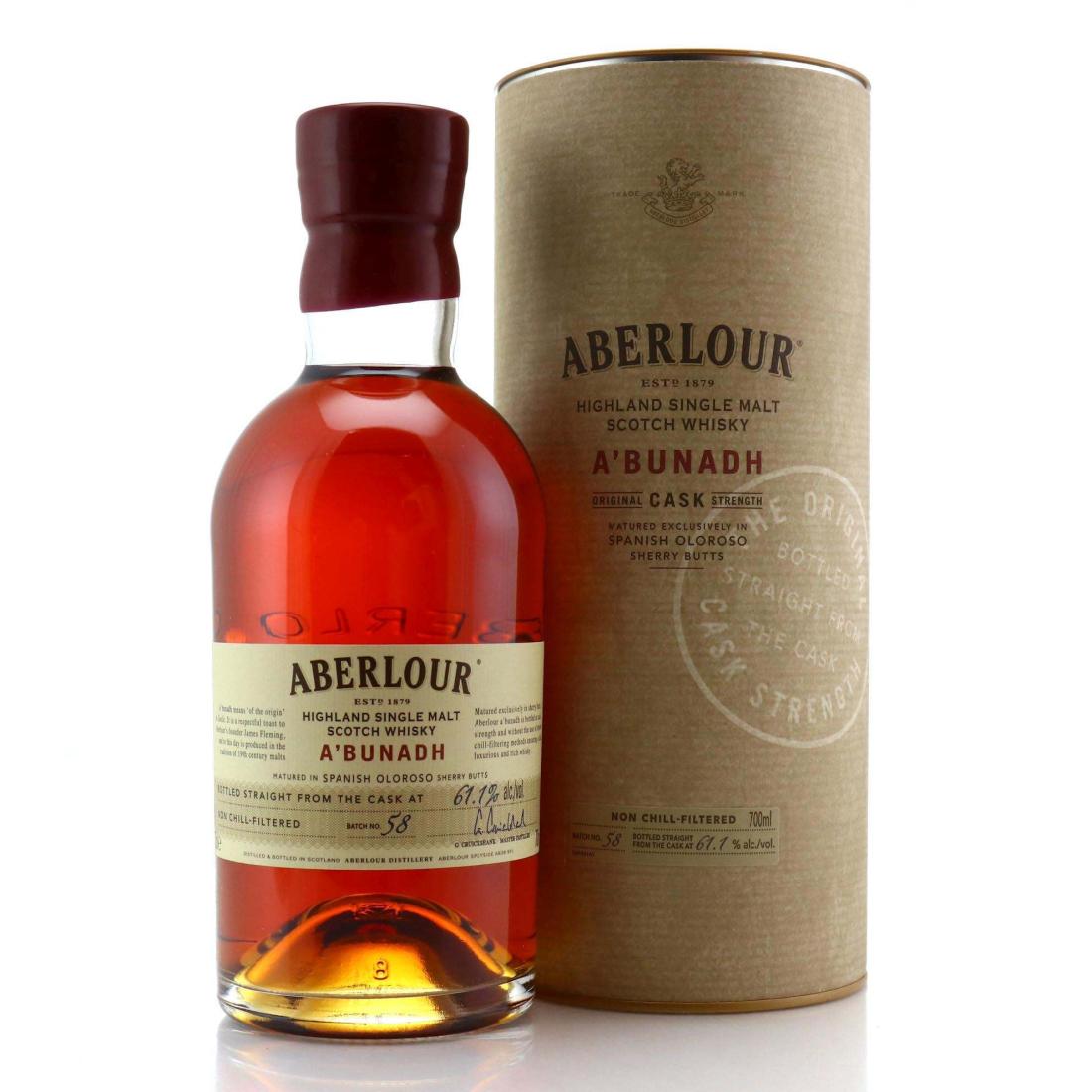 Aberlour Abunadh Batch No 58