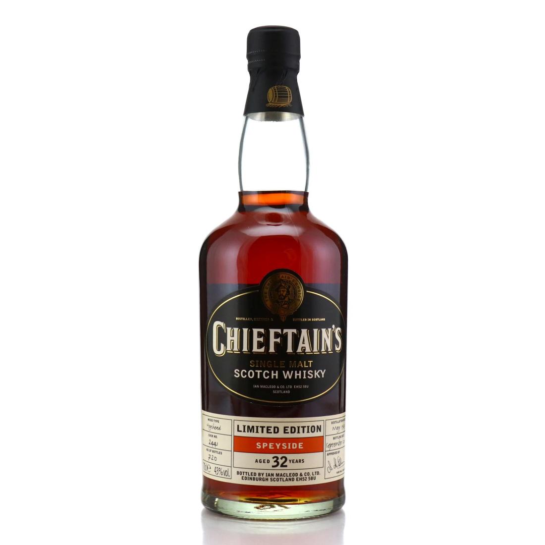 Speyside Single Malt 1973 Chieftains 32 Year Old
