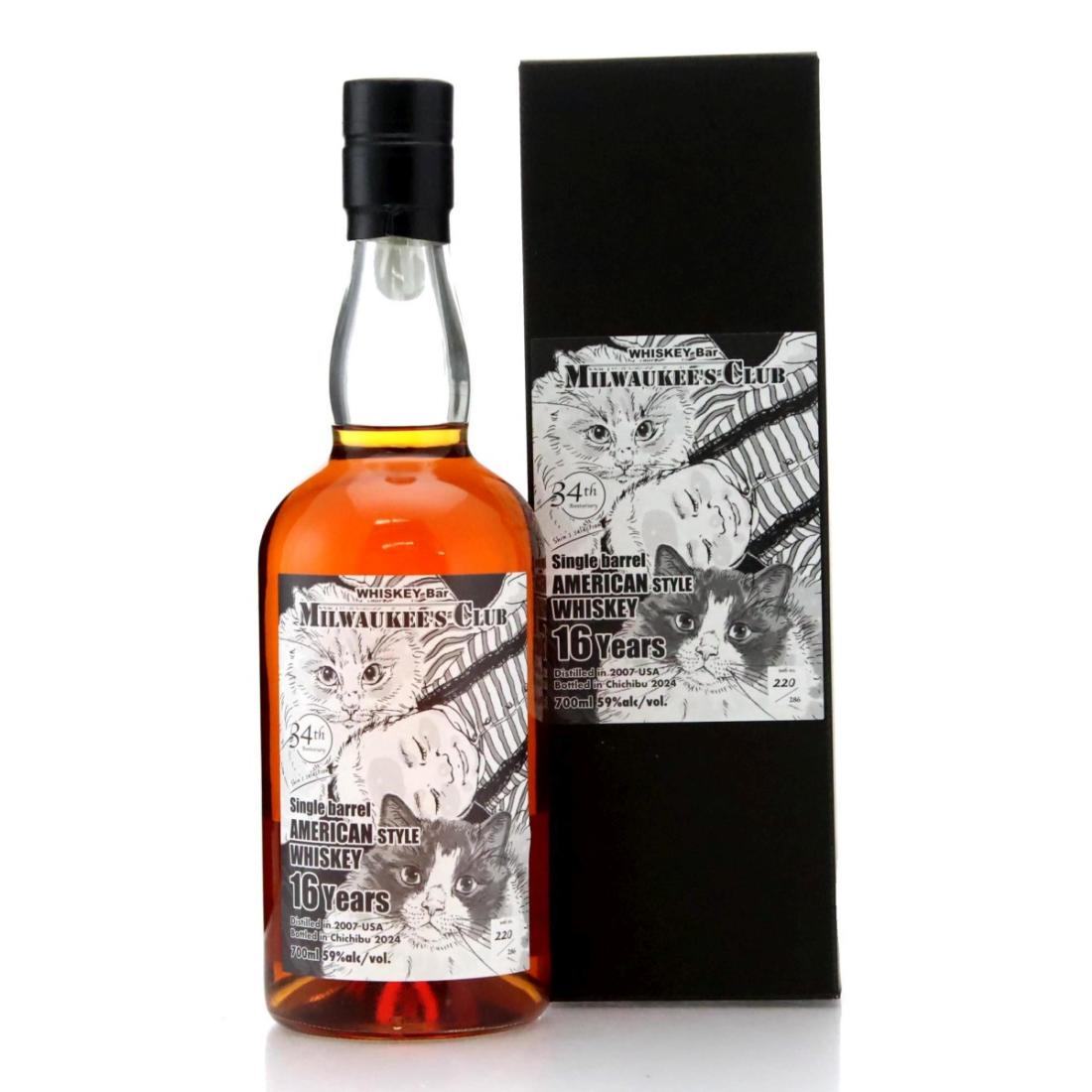 Milwaukees Club 2007 16 Year Old American Style Whiskey