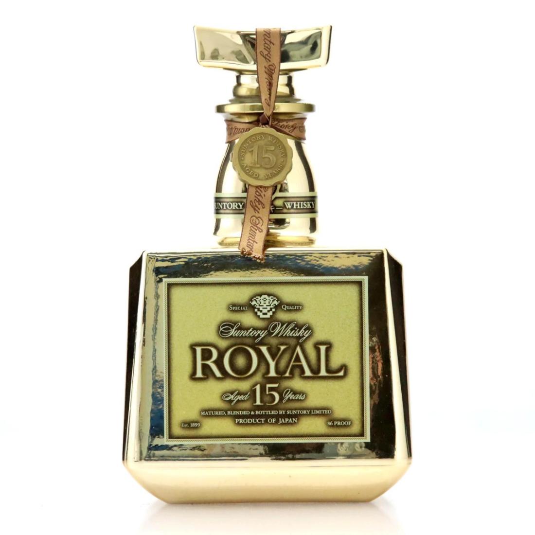 Suntory Royal 15 Year Old Gold Bottle