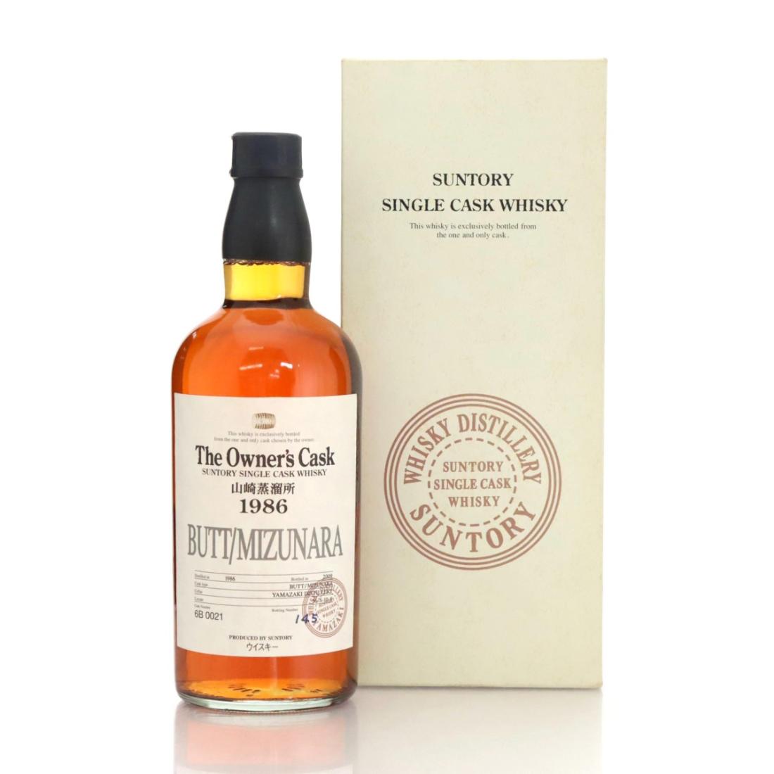 Yamazaki 1986 The Owners Cask ButtMizunara