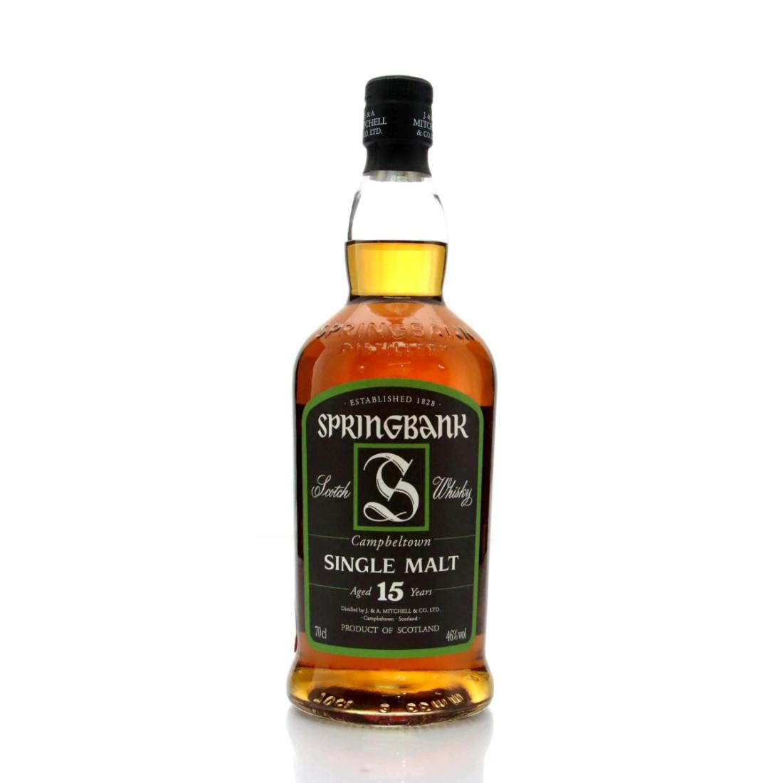 Springbank 15 Year Old, Sherry Cask, 2005, 46% whisky bottle