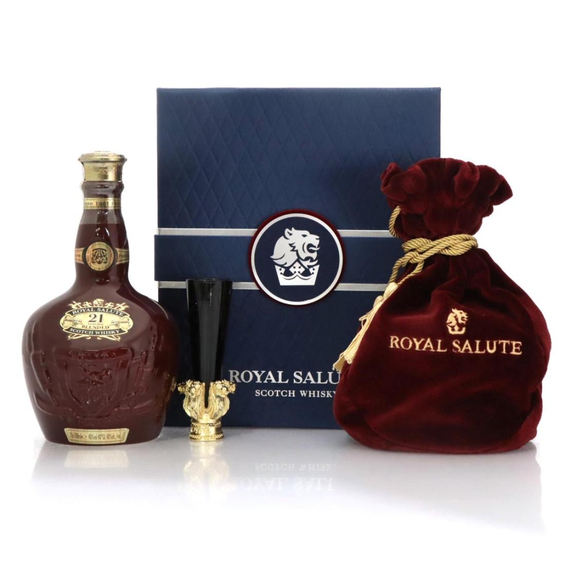 Chivas Royal Salute 21 Ruby Flagon Gift Pack