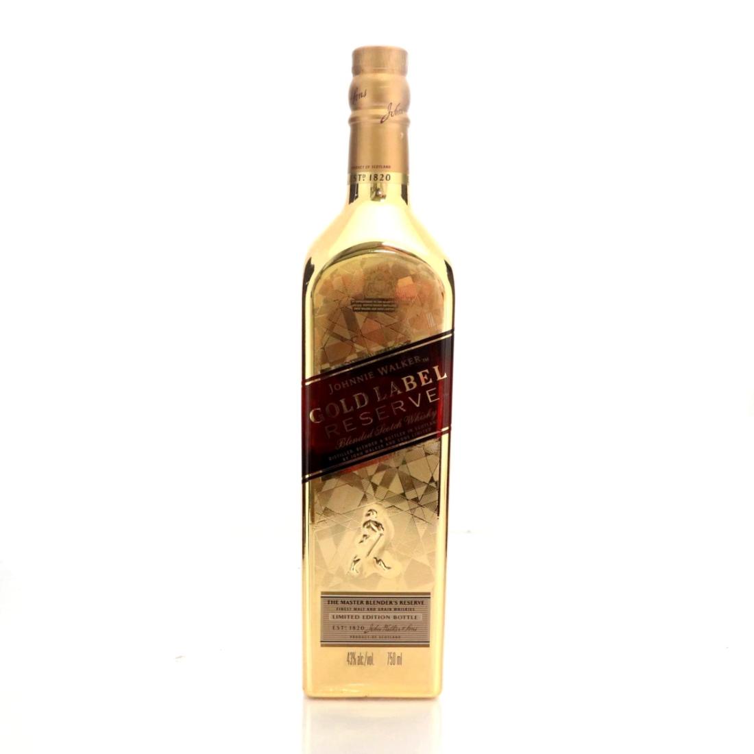 Johnnie Walker Gold Label Reserve Limited Edition Bottle, 2012, 43% whisky bottle