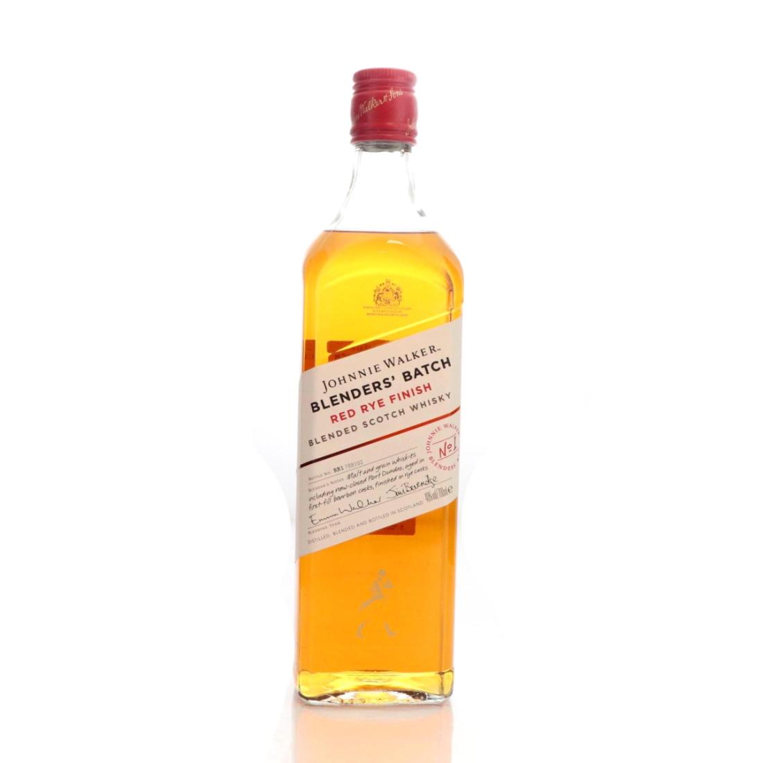 Johnnie Walker Blenders Batch Red Rye Finish No 1 Scotch Whisky