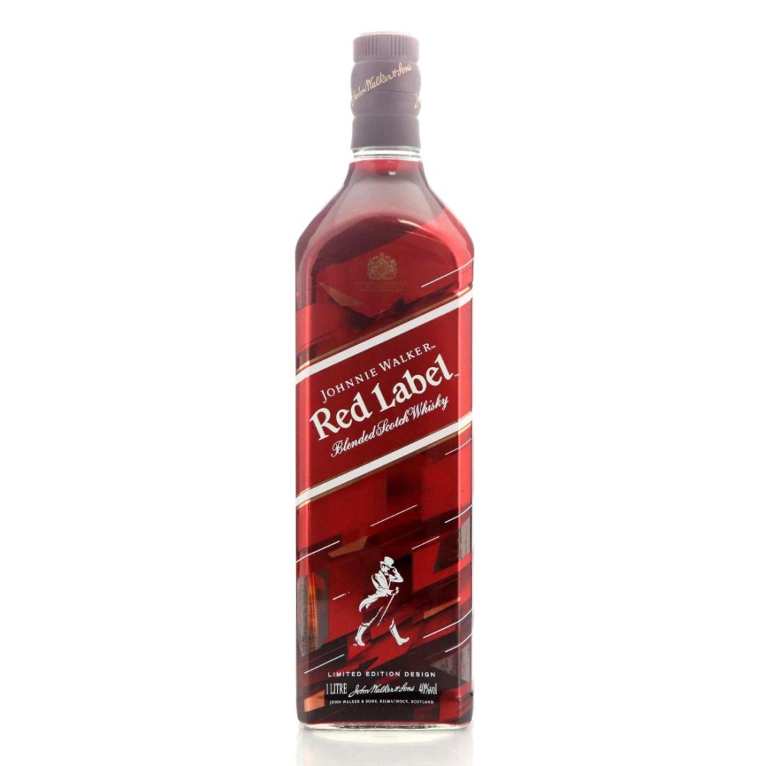 Johnnie Walker Red Label Limited Edition Design Blended Scotch Whisky Litre