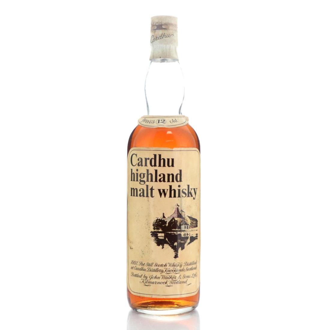 Cardhu 12 John Walker Sons