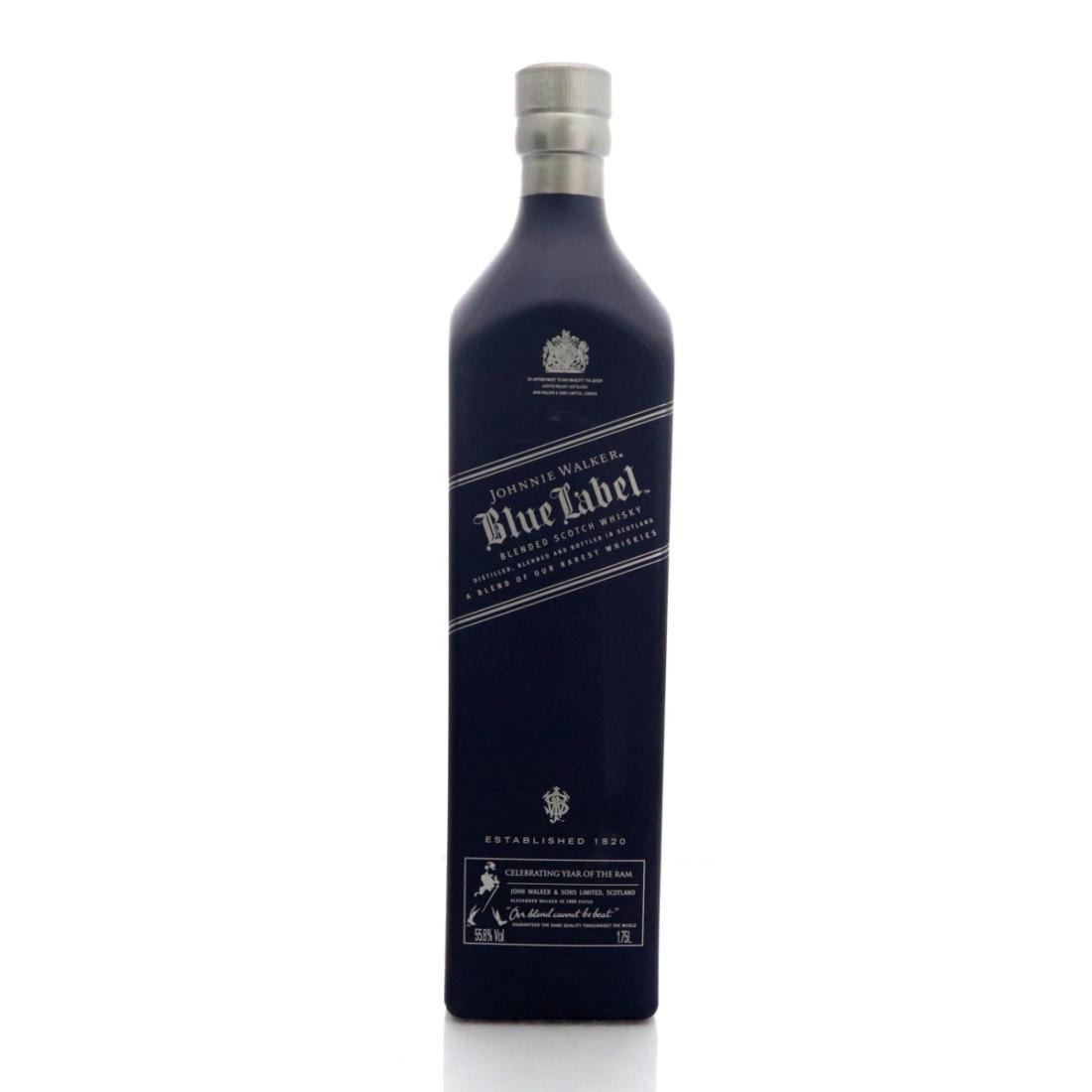 Johnnie Walker Blue Label Celebrating Year Of The Ram Scotch Whisky 175litre