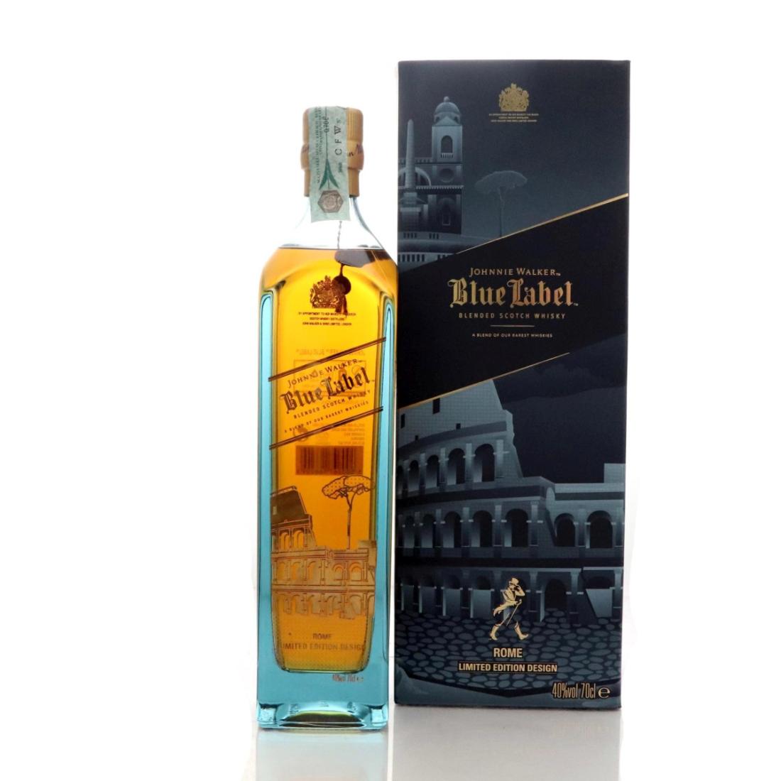 Johnnie Walker Blue Label Rome Limited Edition Design Scotch Whisky