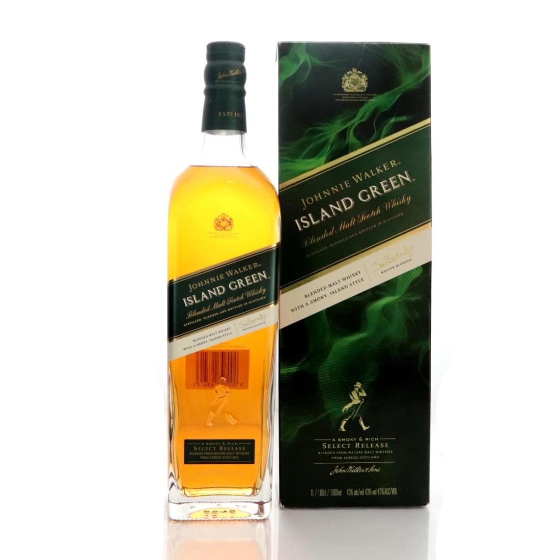 Johnnie Walker Island Green Blended Malt Litre