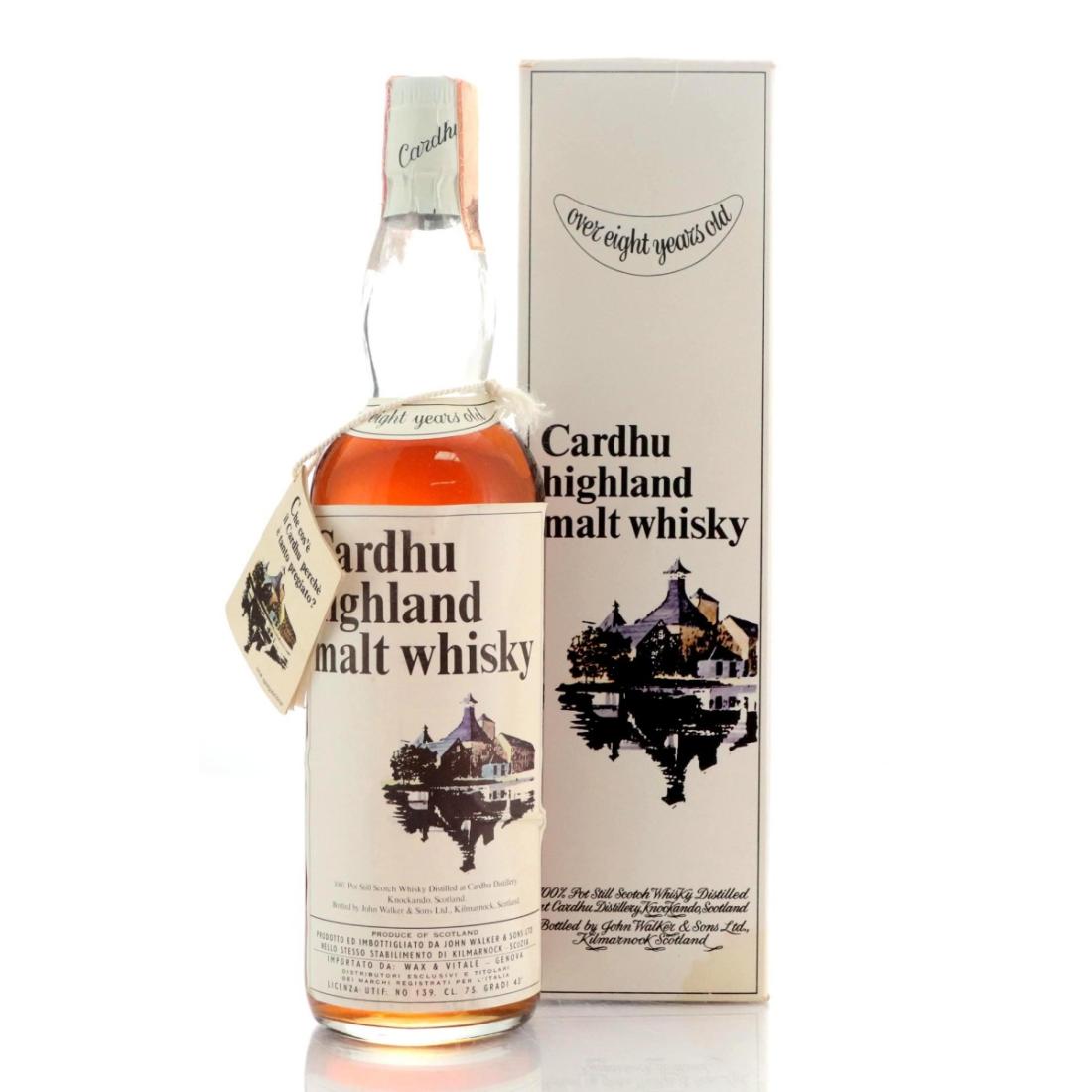 Cardhu 8 John Walker Sons