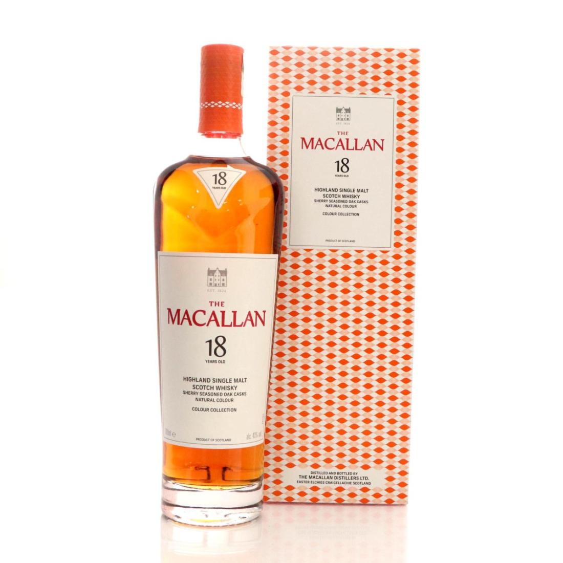 Macallan Colour Collection 18 Year Old