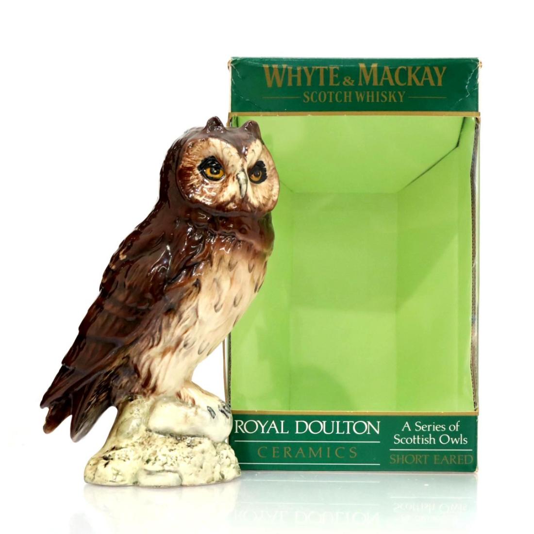 Whyte Mackay Scottish Owls Royal Doulton Decanter 20cl Short Eared Owl