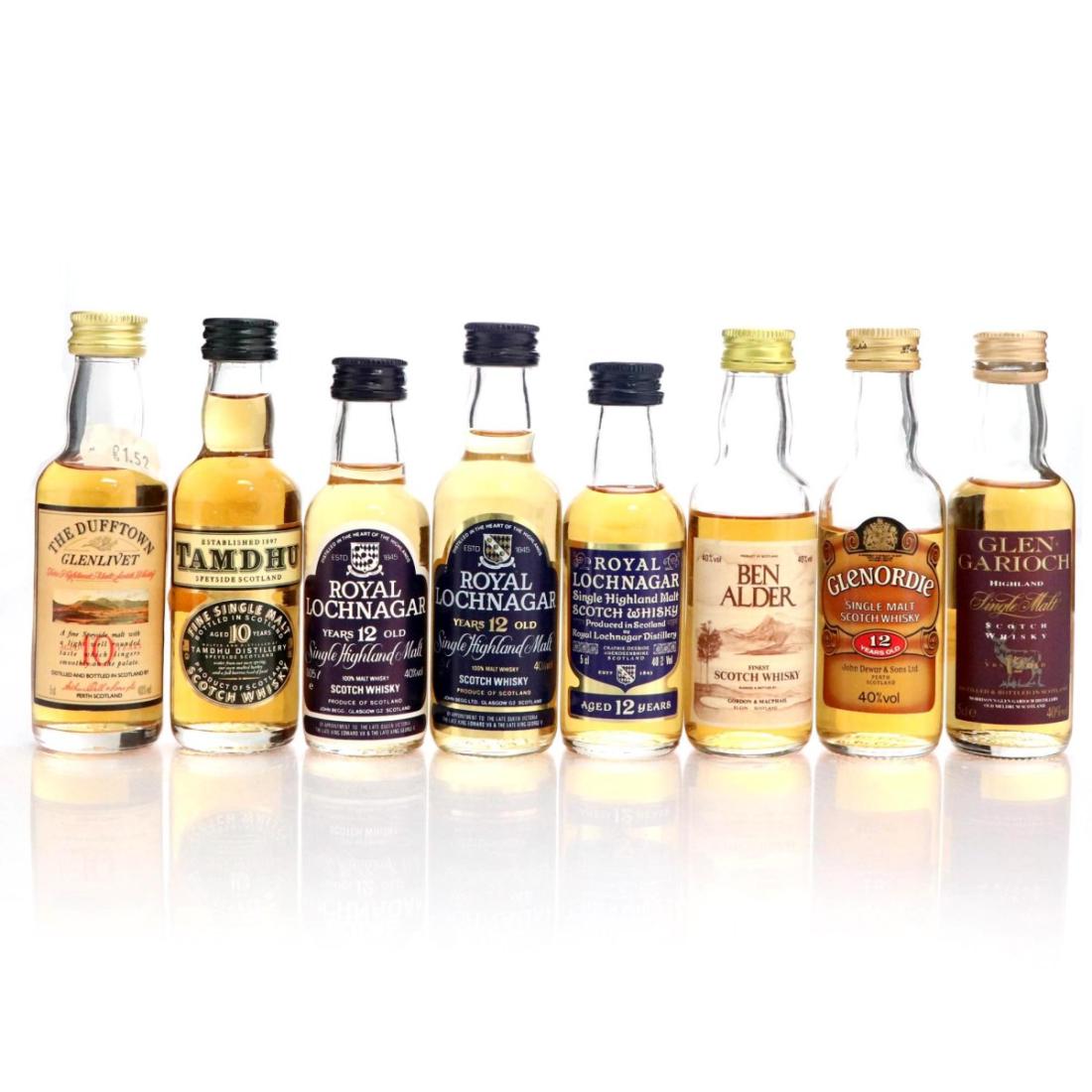 Scotch Whisky Miniatures X 8