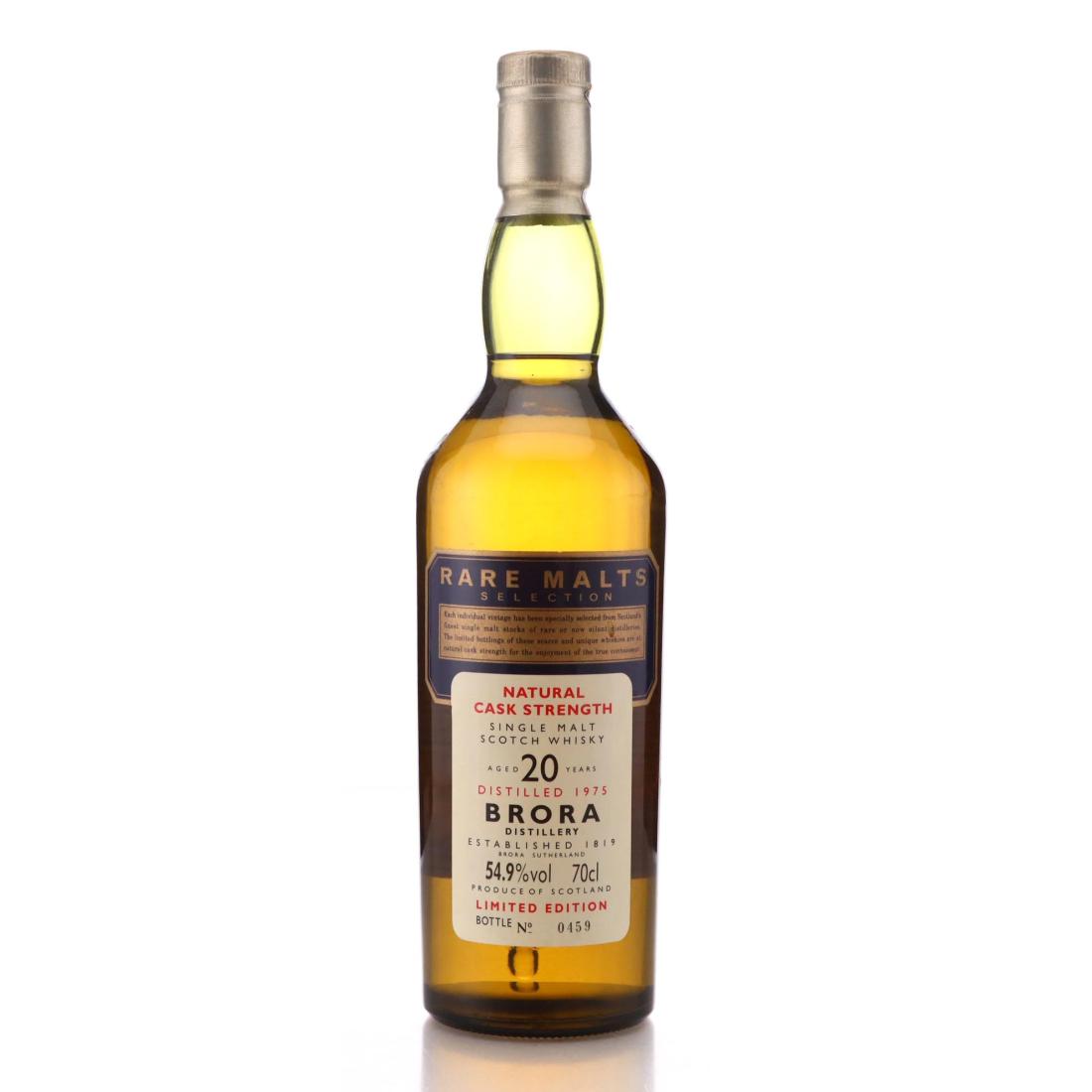 Brora Rare Malts Selection 20 Year Old, 1995, 54.9% whisky bottle