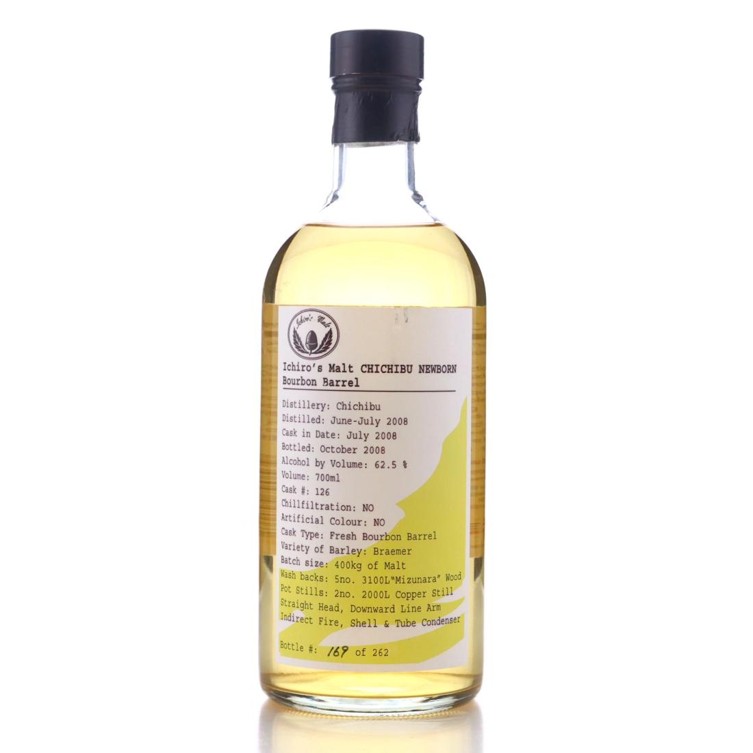 Chichibu 2008 Ichiros Malt Newborn Bourbon Barrel