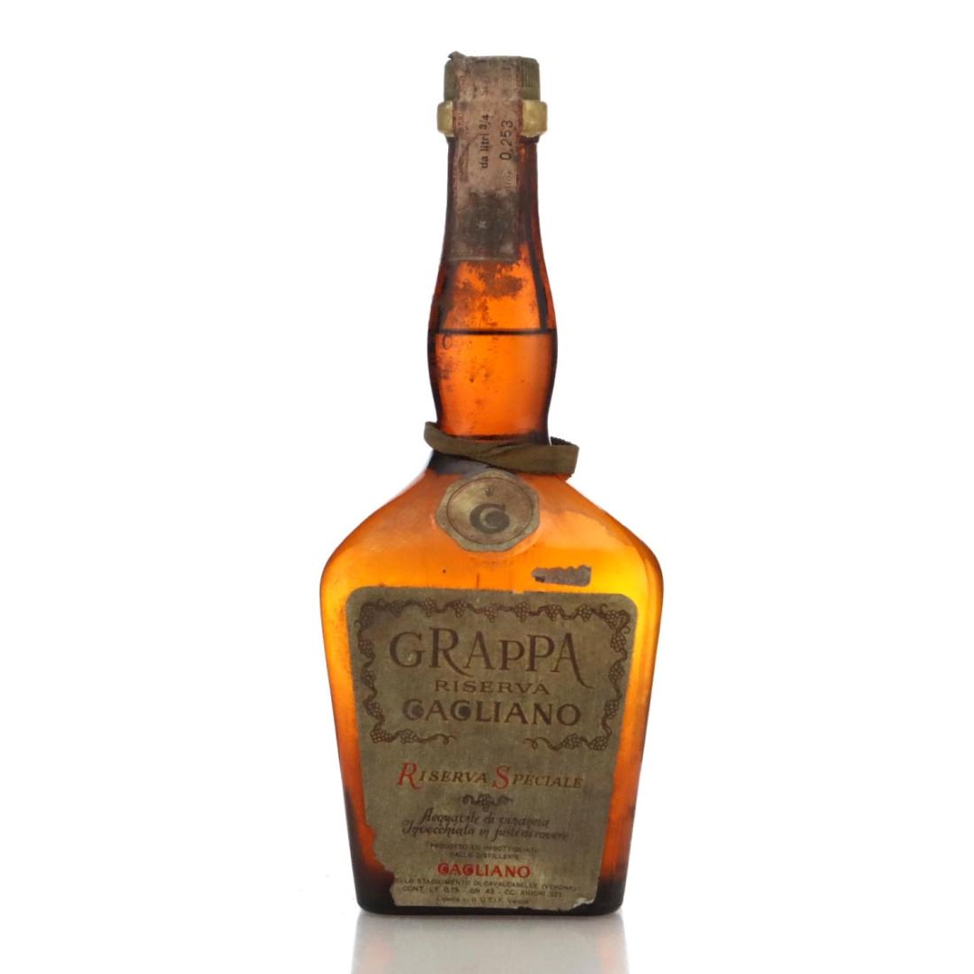 Gagliano Grappa Riserva Speciale, 2023, 43% whisky bottle